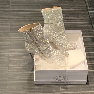 Winona Steve Madden rhinestone booties